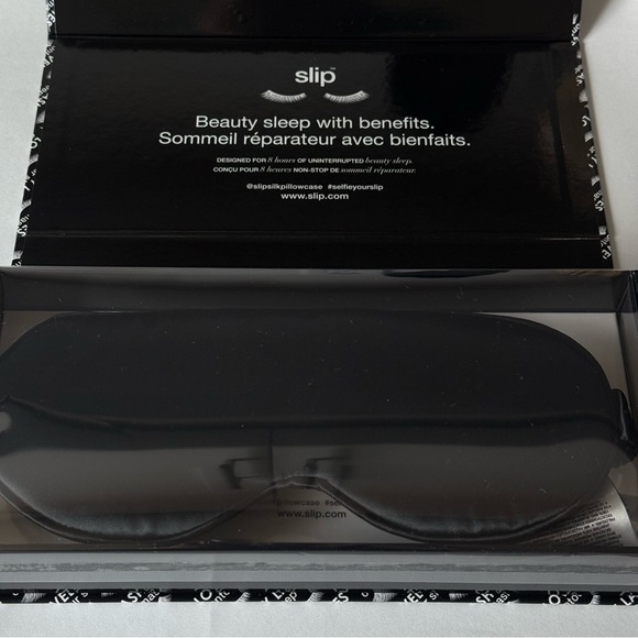 SLIP BLACK CONTOUR SLEEP EYE MASK - Picture 5 of 5